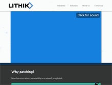 Tablet Screenshot of lithik.com